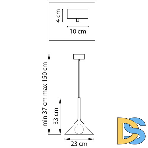 Подвесной светильник Lightstar Vetro 801204