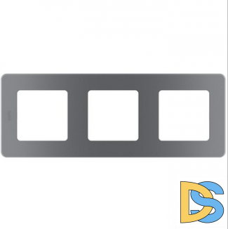 Рамка 3-я Legrand Inspiria Дымчатый 673957