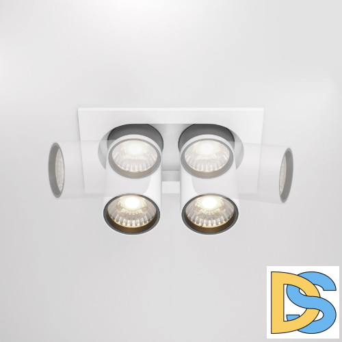 Встраиваемый светильник Maytoni Hidden DL045-02-10W4K-W