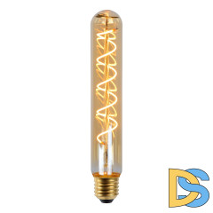 Лампа светодиодная диммируемая Lucide E27 5W 2200K янтарная 49035/20/62