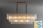 Подвесная люстра iLamp Manhattan P6315-1200 BR
