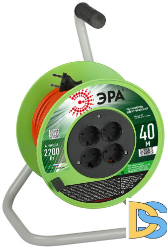 Удлинитель силовой Эра RP-4-2x1.0-40m Б0059783