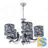 Подвесная люстра Arte Milano Florentia-4957 304957/5 Bk/Ni