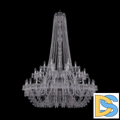 Подвесная люстра Bohemia Ivele Crystal 1410/24+12+6/460/h-175/2d Ni V0300