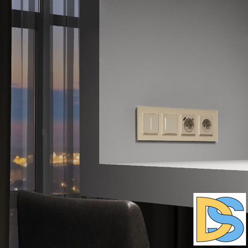 Сенсорный выключатель одноклавишный с подсветкой Werkel 4690389198014 W4512011 a063603