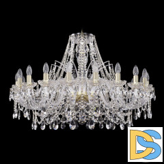 Подвесная люстра Bohemia Ivele Crystal 1411/20/360 G