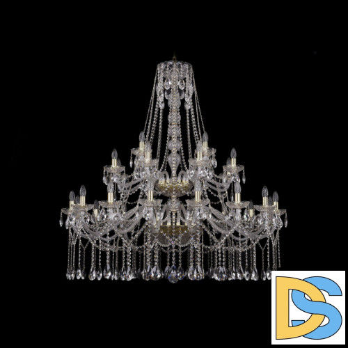Подвесная люстра Bohemia Ivele Crystal 1413/16+8+4/460/2d G
