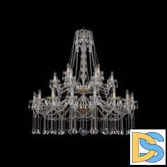 Подвесная люстра Bohemia Ivele Crystal 1413/16+8+4/460/2d G