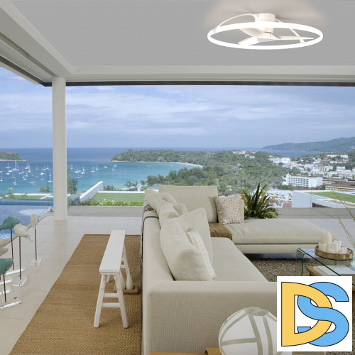 Потолочная люстра-вентилятор Mantra Nepal 7530