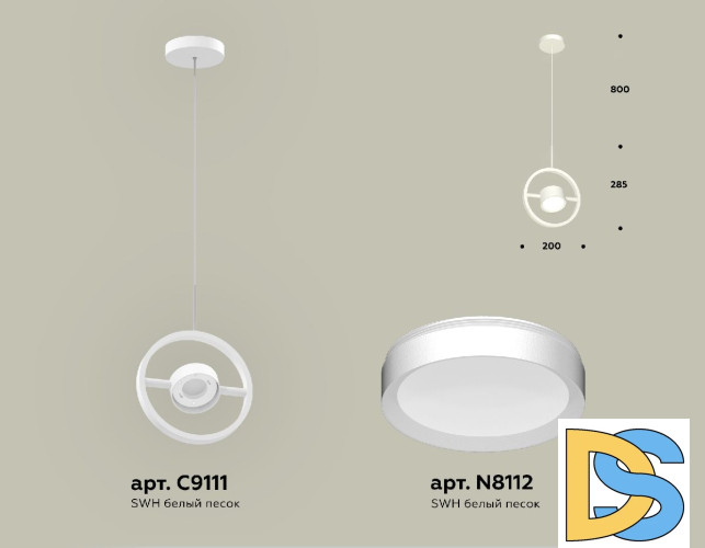 Подвесной светильник Ambrella Light Traditional (C9111, N8112) XB9111100