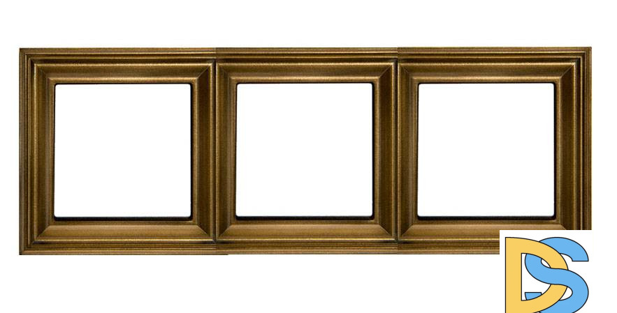 Рамка трехместная Jung EPD483AT