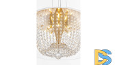 Подвесная люстра Lumina Deco Disposa LDP 7018-500 PR+F.GD