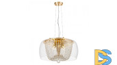 Подвесная люстра Lumina Deco Disposa LDP 7018-500 PR+F.GD