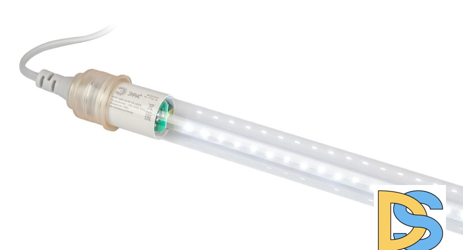 Фитолампа для растений светодиодная Эра G13 10W 6500K FITO-10W-Ra90-Т8-AQUA Б0057417