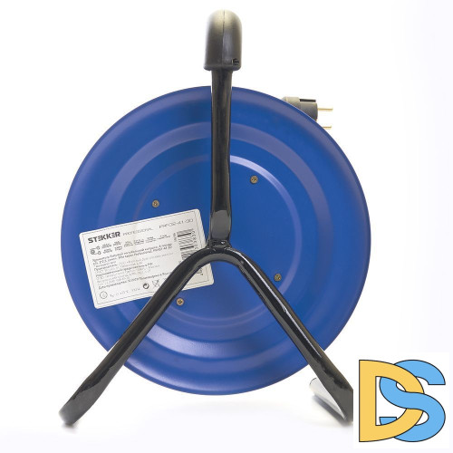 Удлинитель на металлической катушке 4-местный Stekker PRF02-41-30 30м 39296