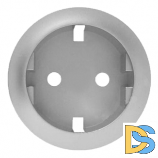 Лицевая панель для розетки Legrand Celiane безвинтовой зажим, титан, 68431