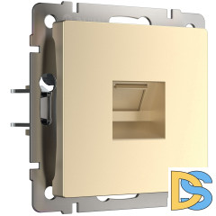 Розетка Ethernet RJ-45 Werkel (шампань) W1181011