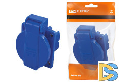 Розетка панельная РП10-3 скрытая с крышкой TDM Electric SQ0606-0001