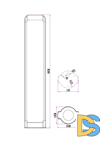 Ландшафтный светильник Arte Lamp Suhail A1648PA-1BK