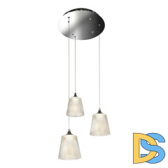 Подвесная светодиодная люстра iLedex Flora WD8007-3 CR