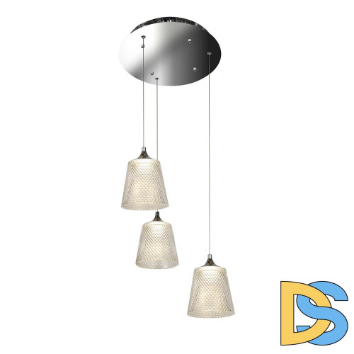 Подвесная светодиодная люстра iLedex Flora WD8007-3 CR