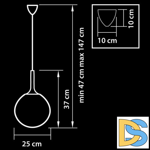 Подвесной светильник Lightstar Globo 813031
