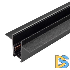 Шинопровод встраиваемый магнитный Arlight MAG-ORIENT-TRACK-2653-FDW-3000 (BK, FLAT) 041440