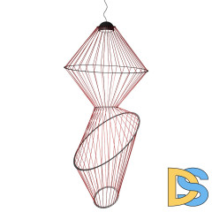 Подвесная люстра Loft IT Beam 10292/B Red