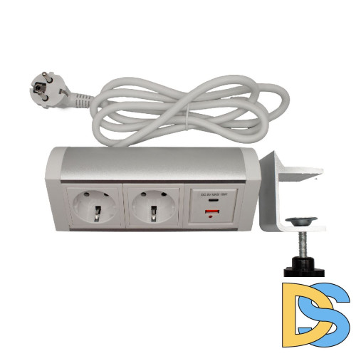 Блок розеток LK-RSA (2 секции 1 USB + 1 type-C) Mebax 00-00002873