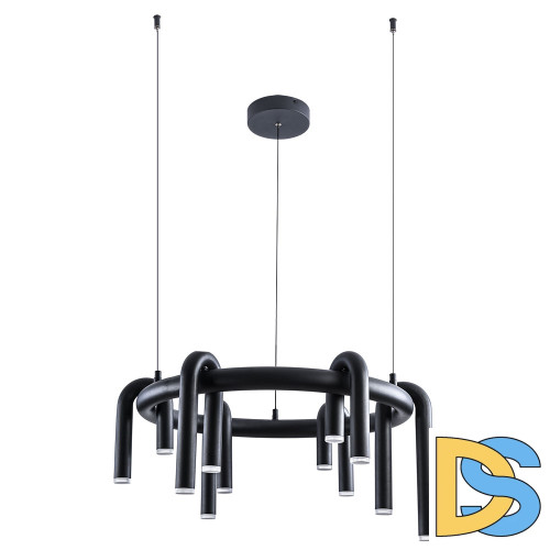 Подвесная люстра Arte Lamp Warhol A3258LM-30BK