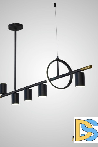 Подвесная люстра AM Group AM438 BK