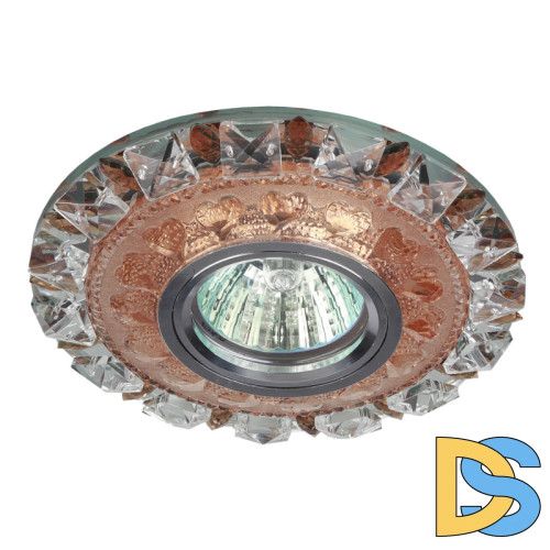 Встраиваемый светильник ЭРА DK LD17 SL PK/WH Б0028078