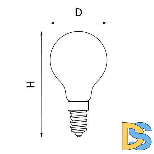 Лампа светодиодная Lightstar E14 6W 4000K 933804