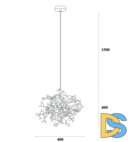 Подвесной светильник ImperiumLoft Tezani 84501-22