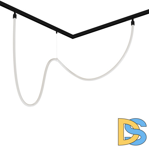 Магнитный трековый светильник Arte Lamp Loop A4910PL-1WH