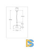 Подвесной светильник Arte Lamp Padova A2404SP-33AM