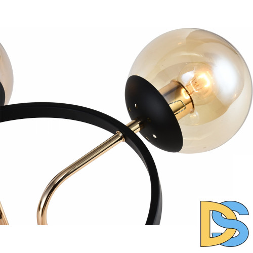 Люстра на штанге Reluce 01344-0.3-05 BK+FGD