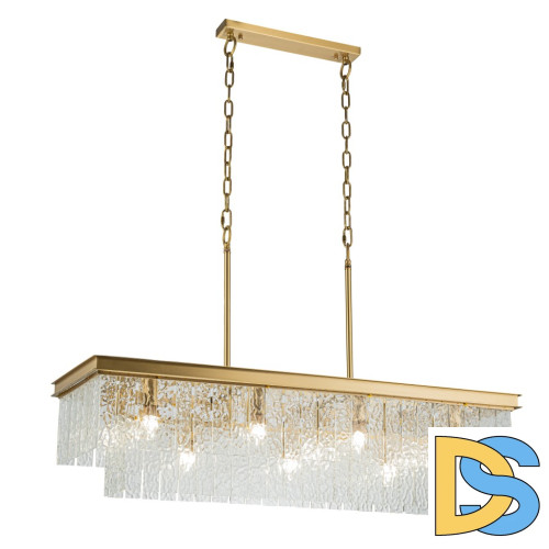 Подвесная люстра Belfast Harland 6308-10C BR CL