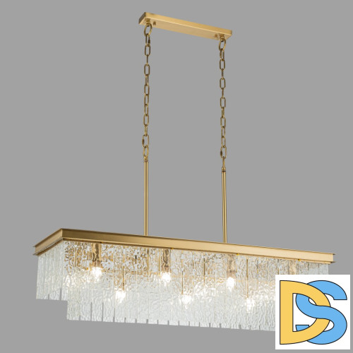 Подвесная люстра Belfast Harland 6308-10C BR CL