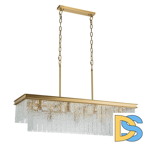 Подвесная люстра Belfast Harland 6308-10C BR CL