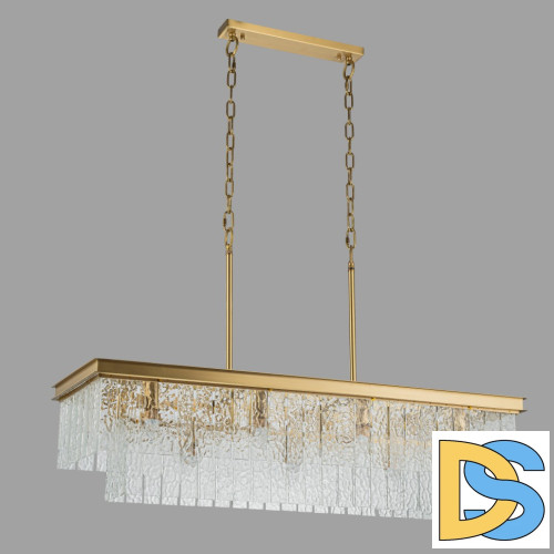 Подвесная люстра Belfast Harland 6308-10C BR CL