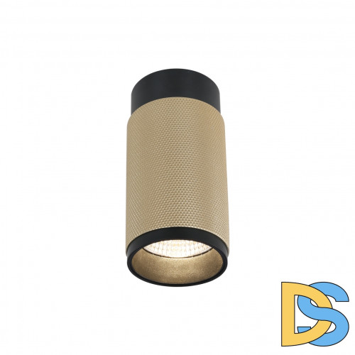 Накладной светильник iLedex Delta 1954-10W-3000K-36 BK+BR