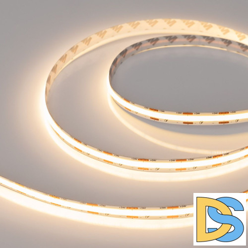 Светодиодная лента Arlight COB-X560-10mm 24V Warm2700 (9.6 W/m, IP20, 10m) 049061