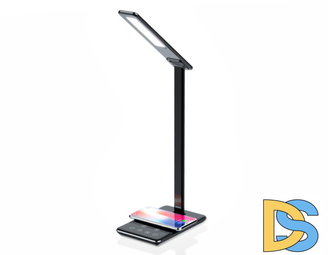 Настольная лампа с беспроводной зарядкой и USB портом Ambrella Light Desk DE582