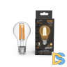 Лампа светодиодная филаментная Gauss E27 30W 2700K прозрачная 102902130