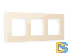 Рамка трехместная Ambrella Volt Qubi AF250303