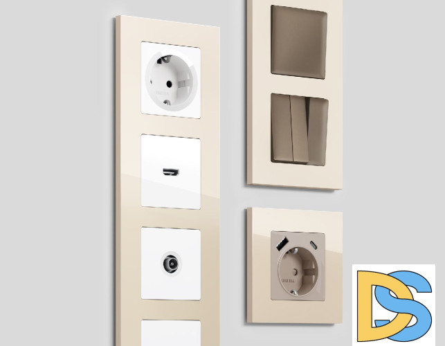 Рамка трехместная Ambrella Volt Qubi AF250303