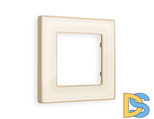 Рамка одноместная Ambrella Volt Arctic AF580341