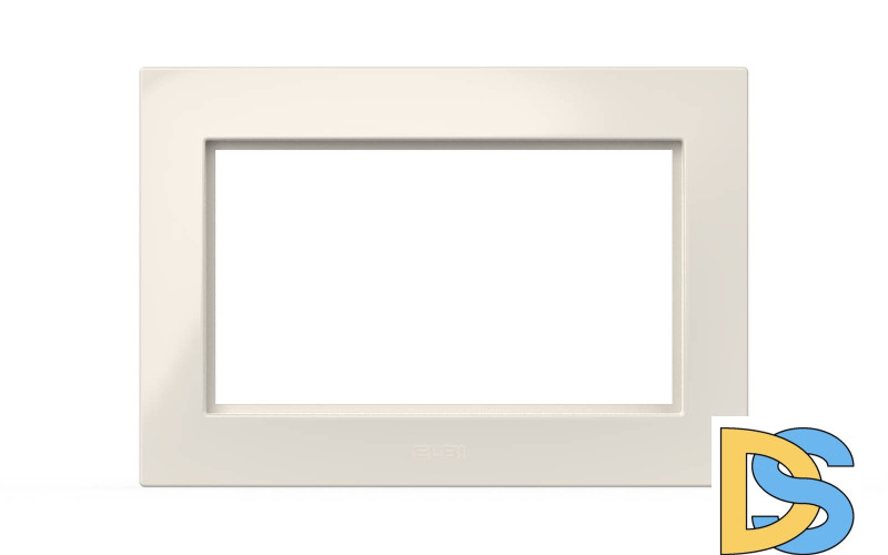 Рамка для двухместной розетки без заземления ELBI Vega 510-010200-908