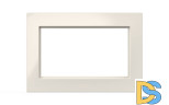 Рамка для двухместной розетки без заземления ELBI Vega 510-010200-908